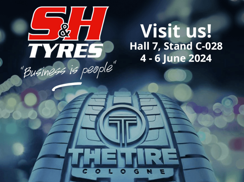 S&H Tyres aanwezig op THE TIRE 2024!